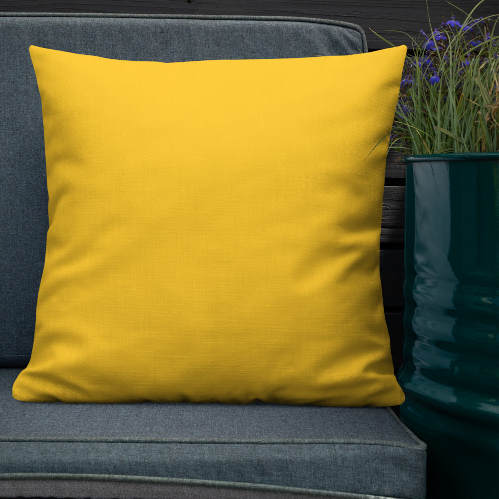 Between the Atom & the Void – Lebo Premium Throw Pillow